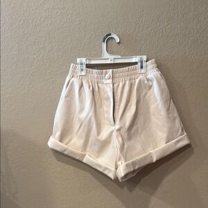 Karlie Cream High Waist Women's Shorts